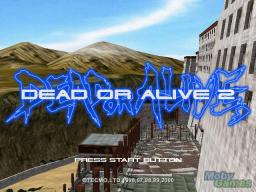 Dead or Alive 2 Title Screen